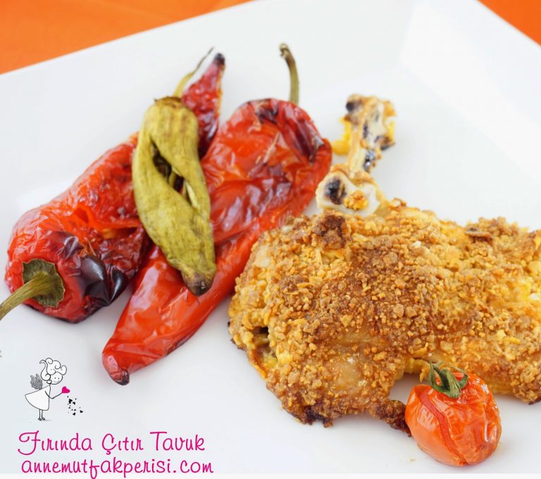 Fırında Çıtır Paneli Tavuk Pirzola